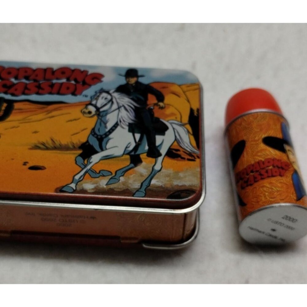 Hallmark Keepsake Ornament Hopalong Cassidy Lunch Box Set of‎ 2 Decorations
